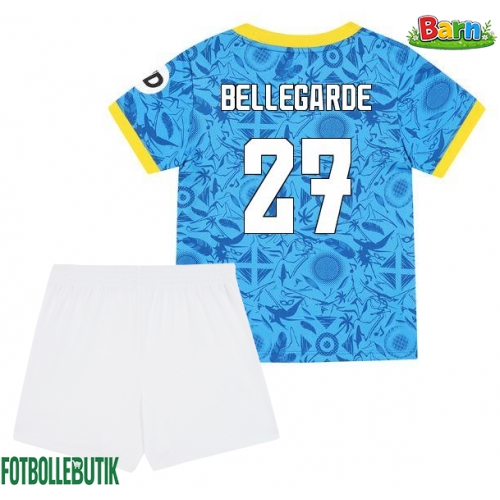 Wolves Jean-Ricner Bellegarde #27 Tredjeställ Barn 2025-26 Kortärmad (+ Korta byxor)